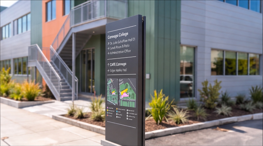 Cannoga College Campus Directory & Wayfinding